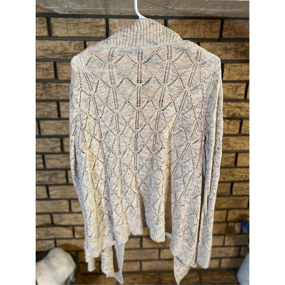 Natural Reflections Open Front Cardigan - Picture 2 of 6